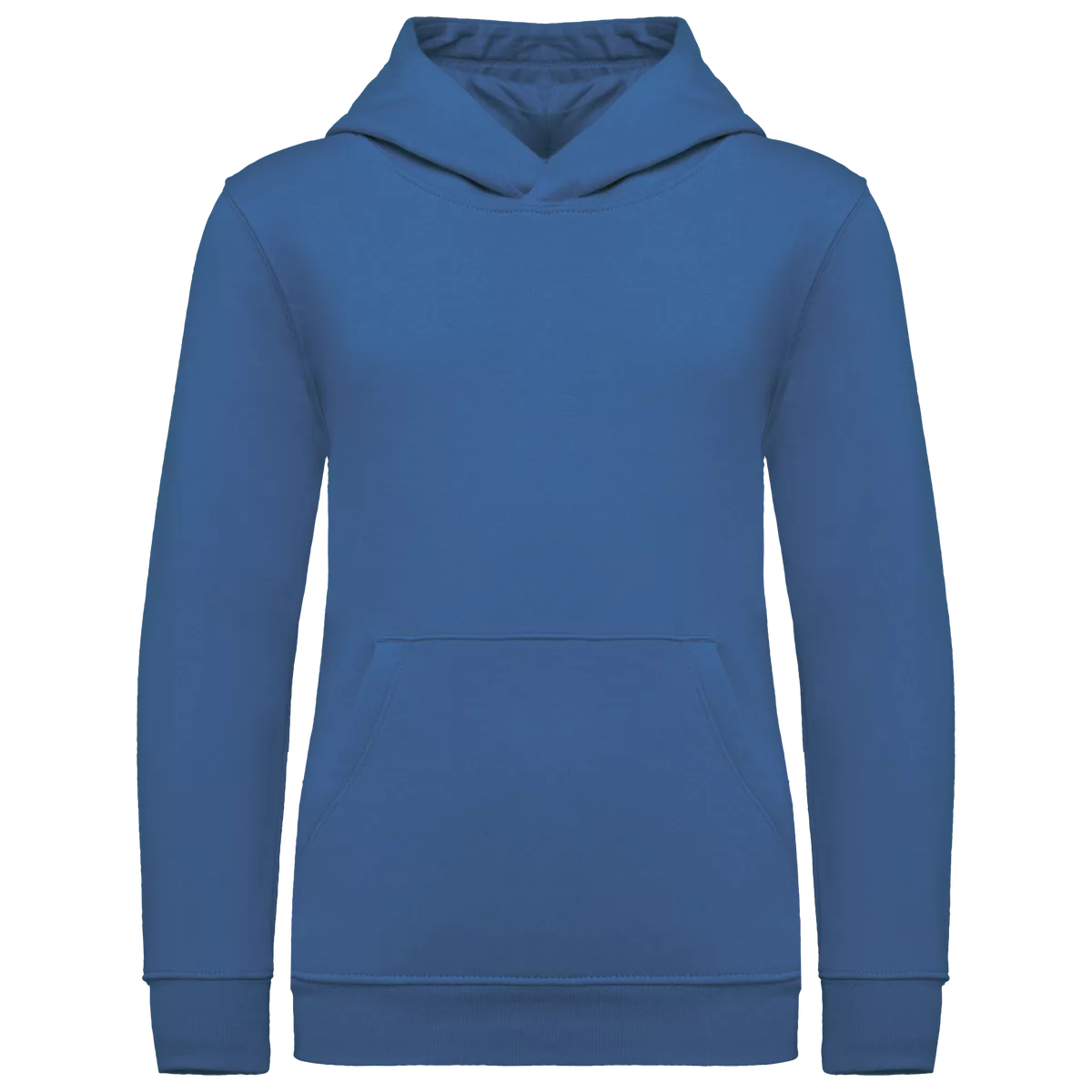 Kindersweater met capuchon Light Royal Blue