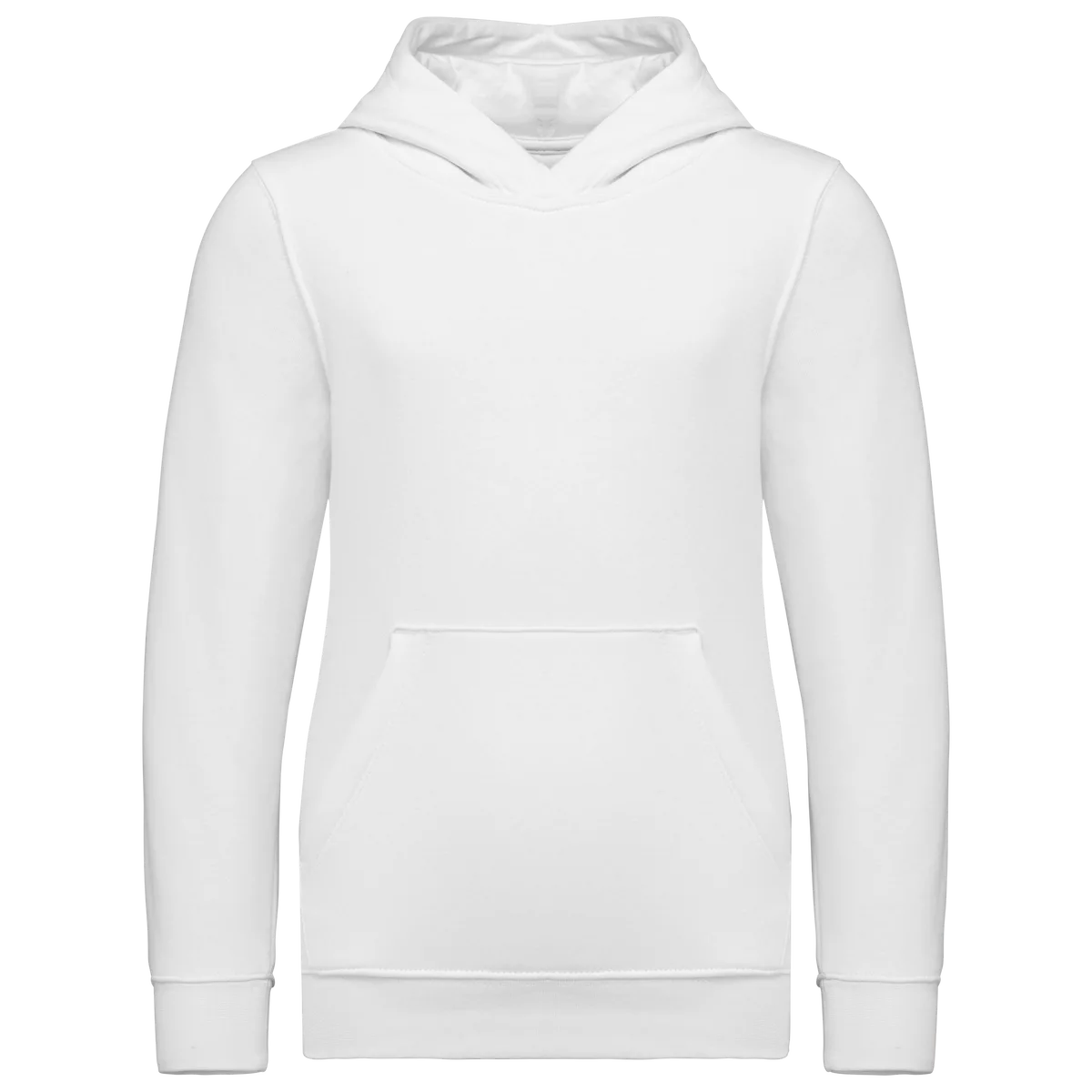 Kindersweater met capuchon White
