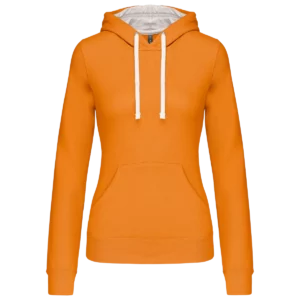 Orange / White