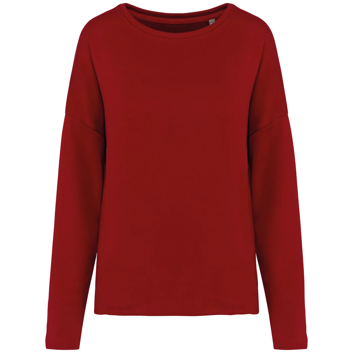 Damessweater “Loose fit” Hibiscus Red