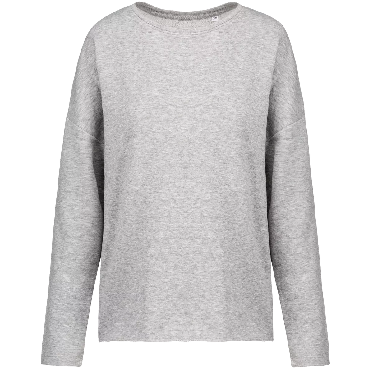 Damessweater “Loose fit” Light grey heather