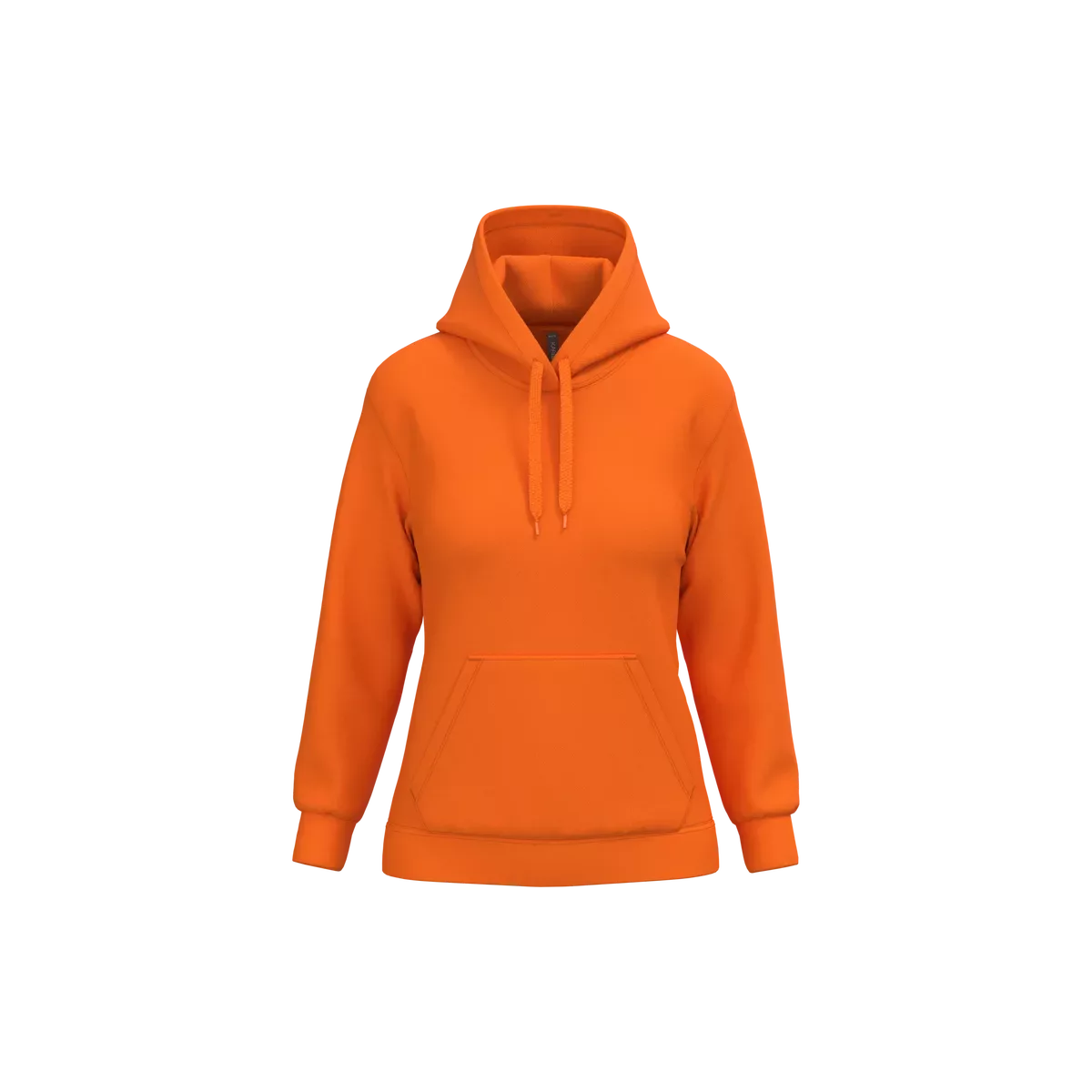 Eco damessweater met capuchon Orange