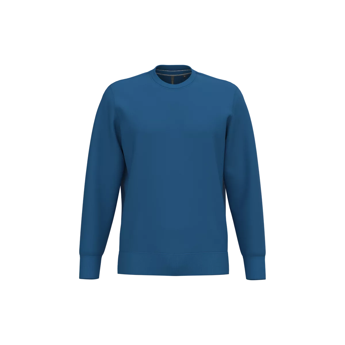 Sweater ronde hals Light Royal Blue