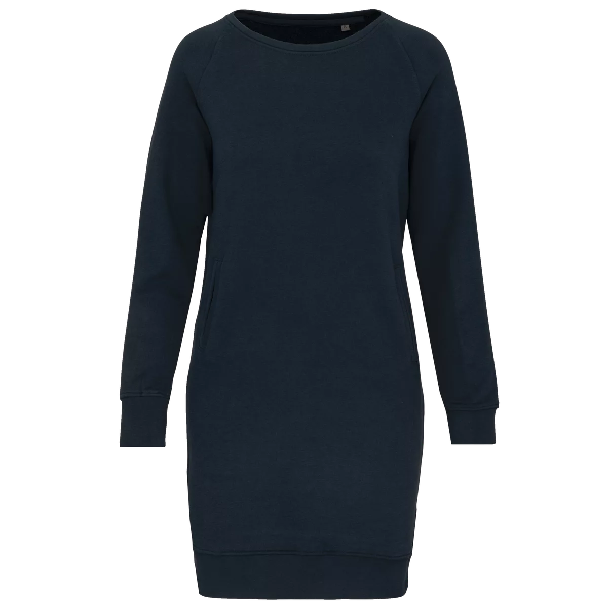 Bio fleece lounge jurk Navy