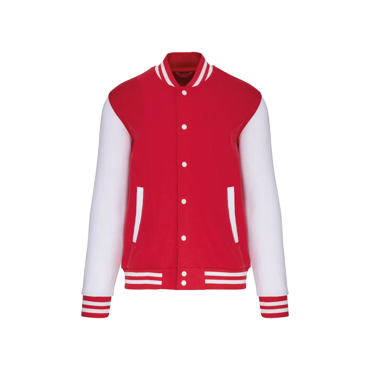 Kinder college jacket Red / White
