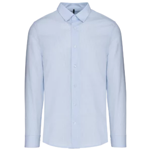 Striped Pale Blue / White