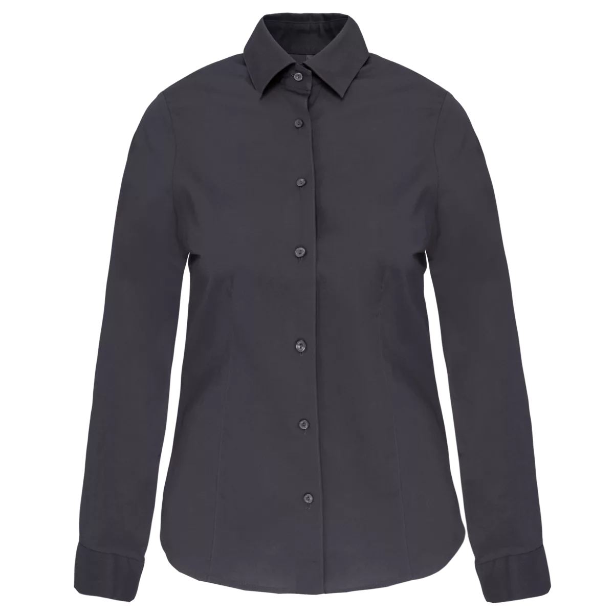 Dames stretch blouse lange mouwen Zinc