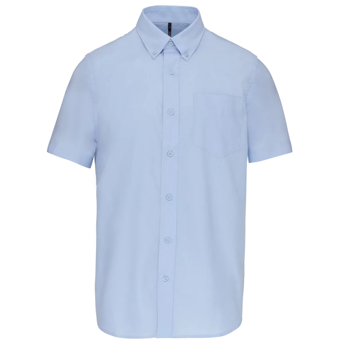 Heren Oxford overhemd korte mouwen Oxford Blue