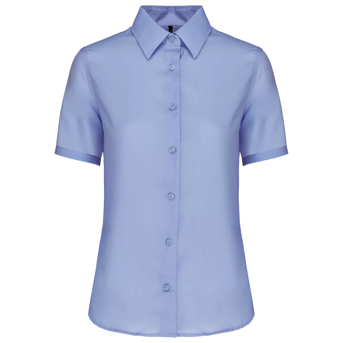 Dames non-iron blouse korte mouwen Bright Sky
