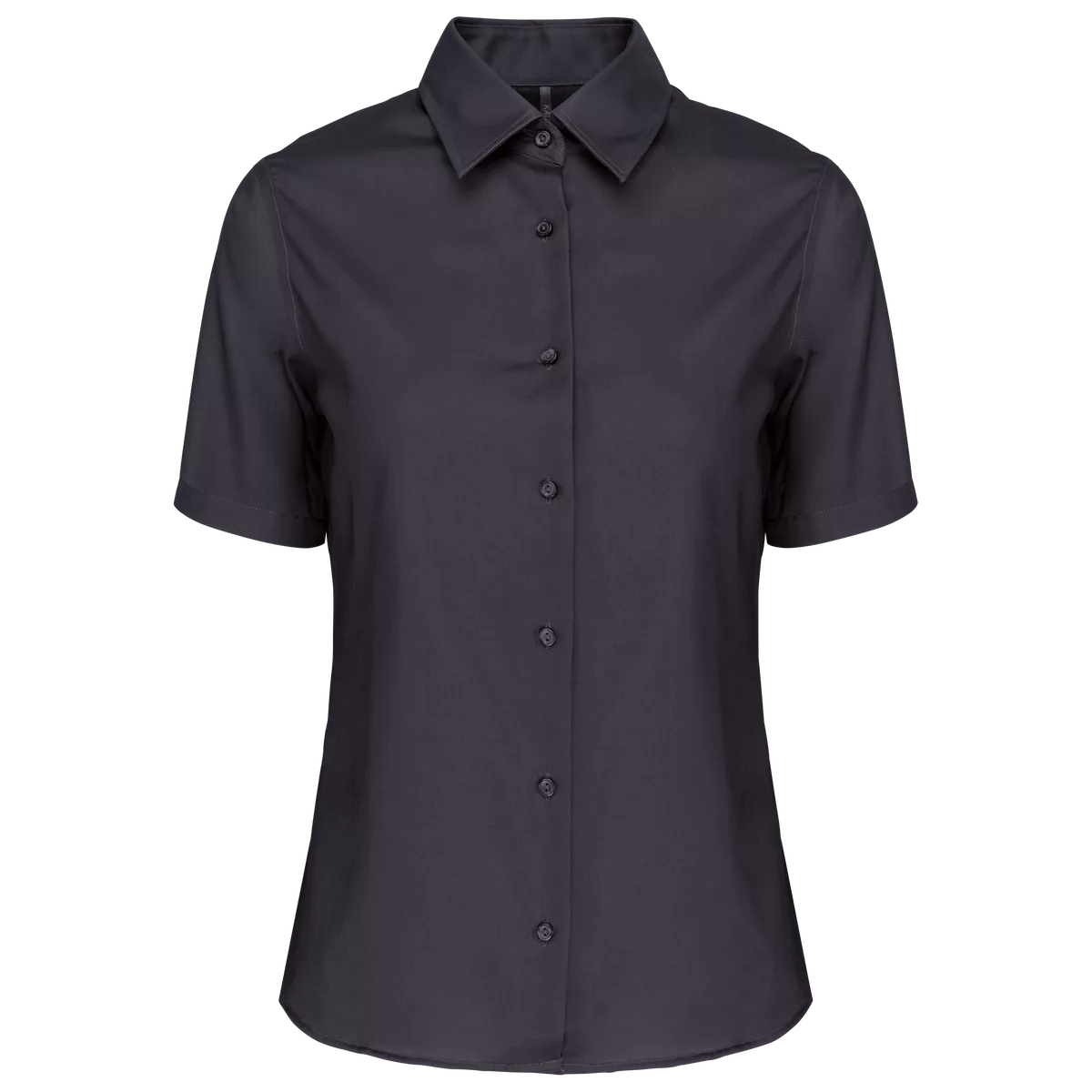 Dames non-iron blouse korte mouwen Zinc