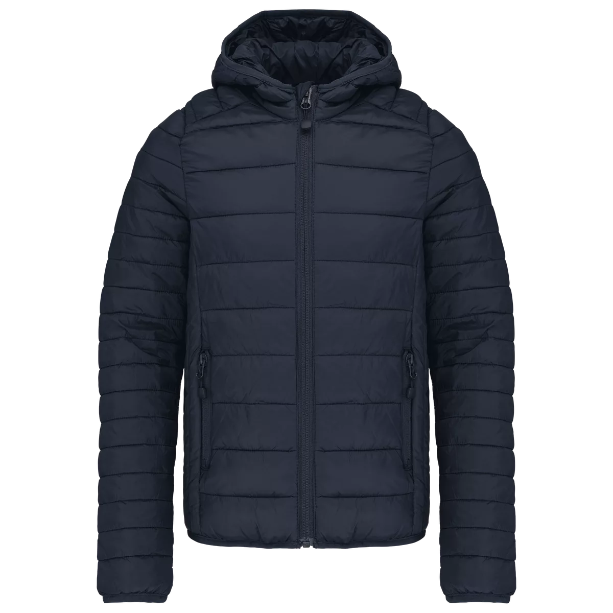 Donsjack met capuchon Navy