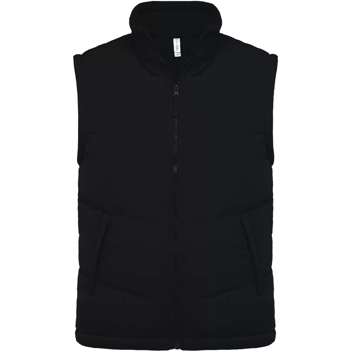 Met fleece gevoerde bodywarmer Black