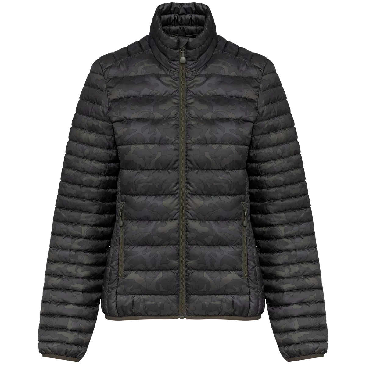 Ladies’ lightweight padded jacket Jungle Camo
