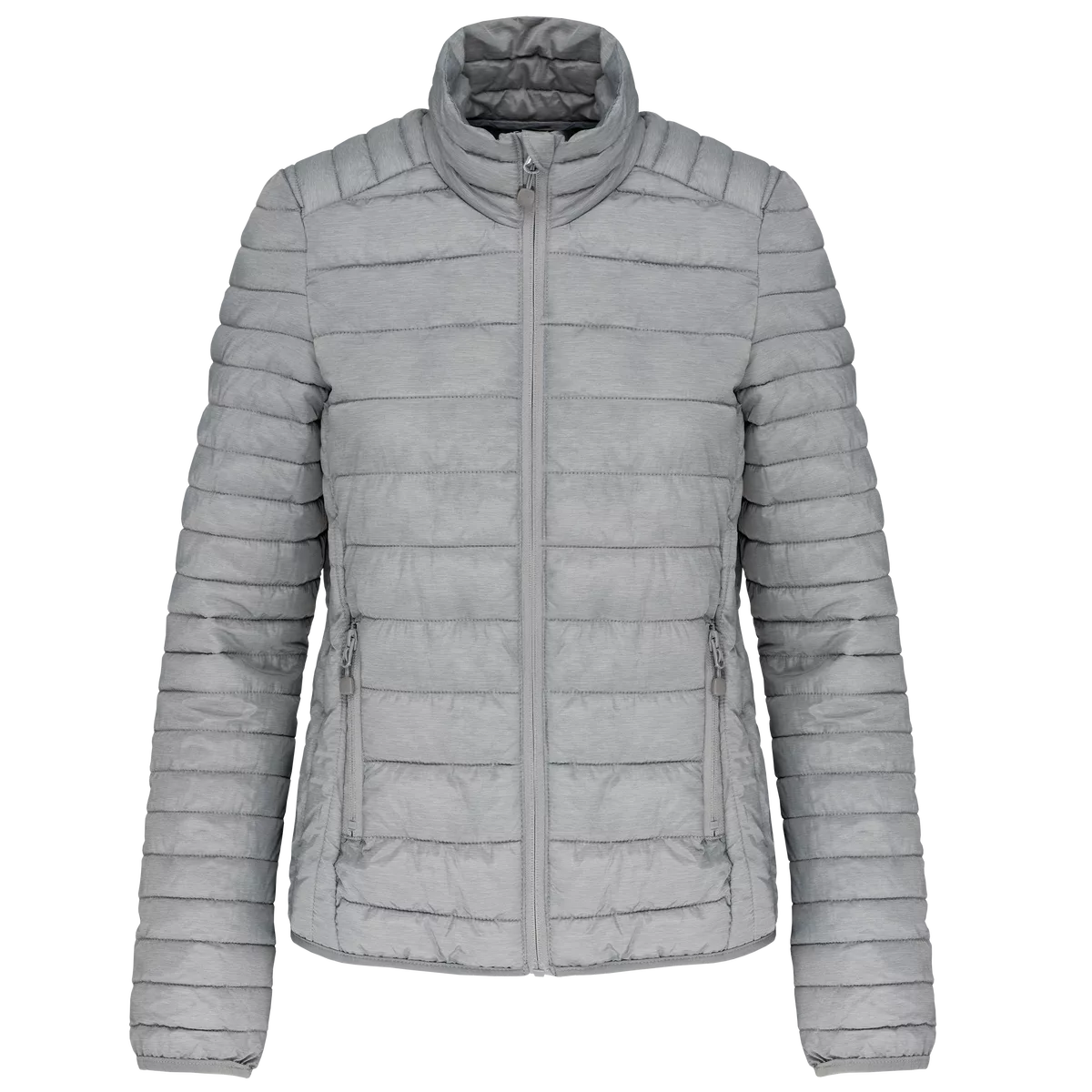 Ladies’ lightweight padded jacket Marl Silver