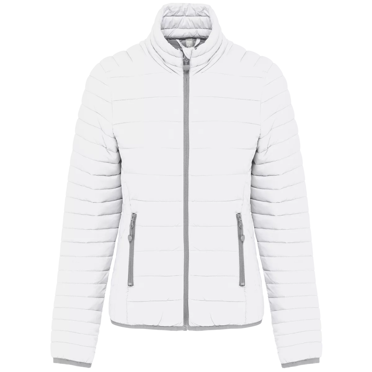 Ladies’ lightweight padded jacket White