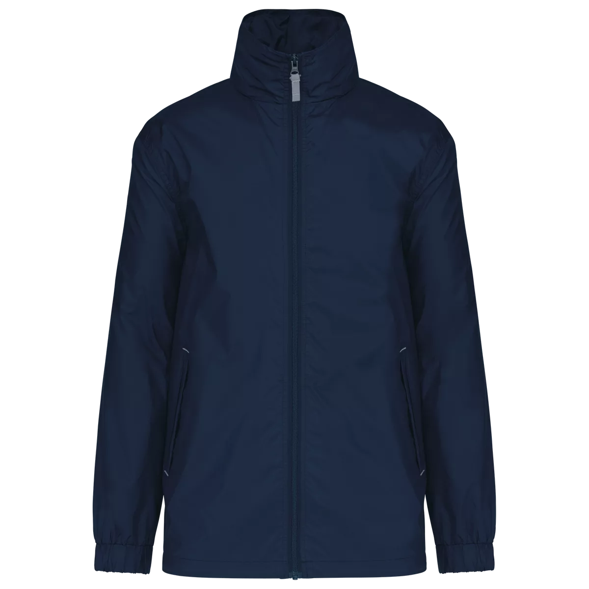 Gevoerd windjack heren Navy