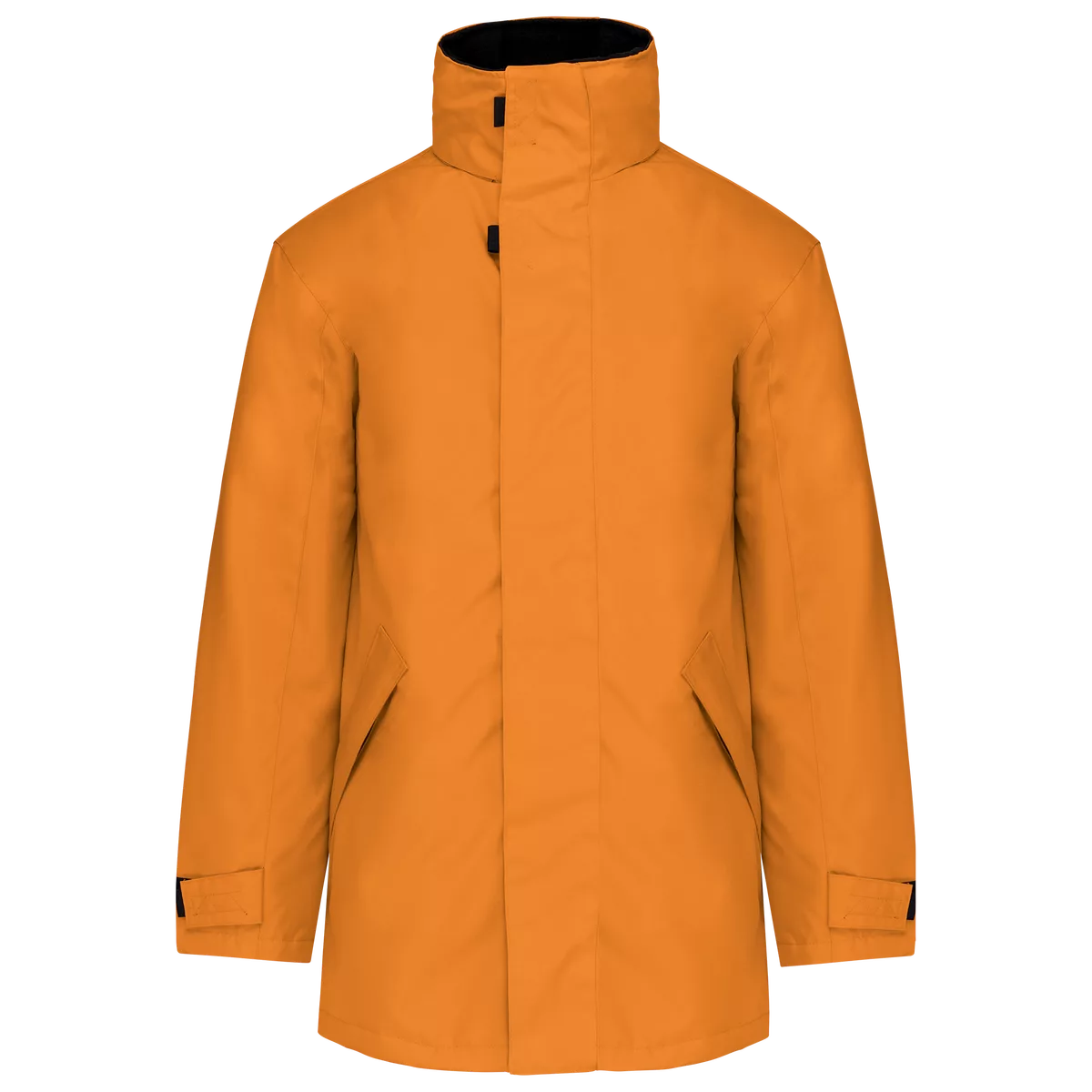 Gewatteerde parka Orange