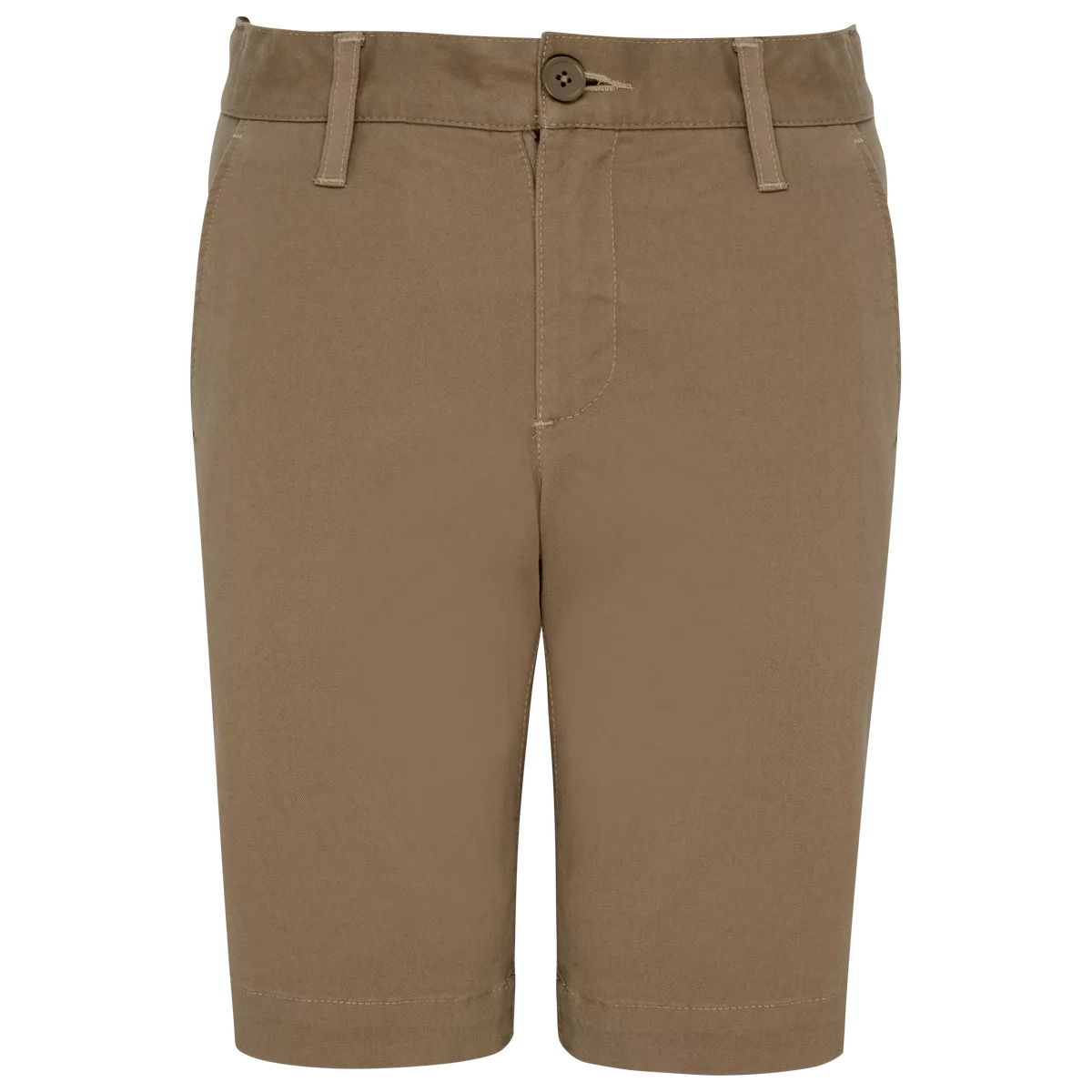 Chinobermuda voor jongens Camel