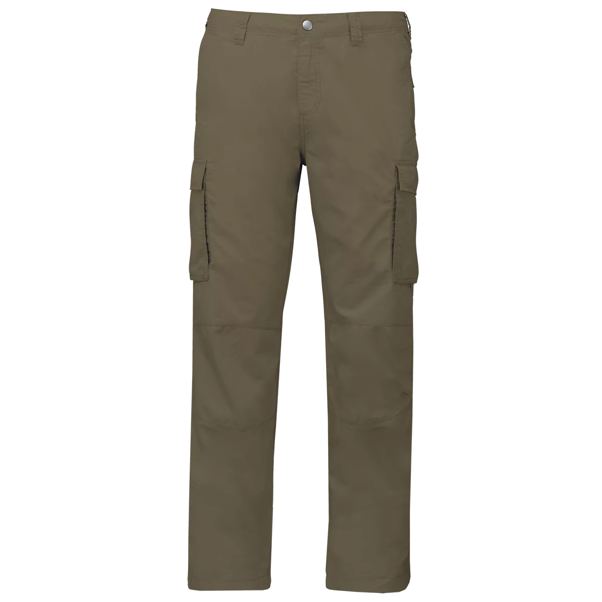 Lichte herenbroek multizakken Light khaki