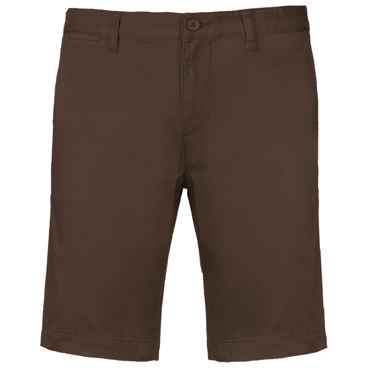 Heren chino bermudashorts Chocolate