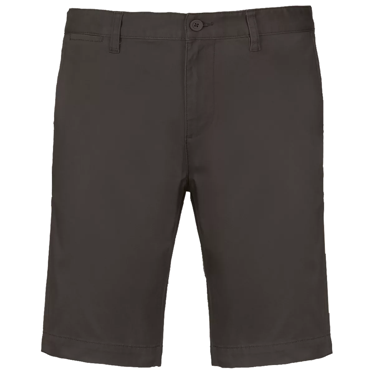 Heren chino bermudashorts Dark Grey
