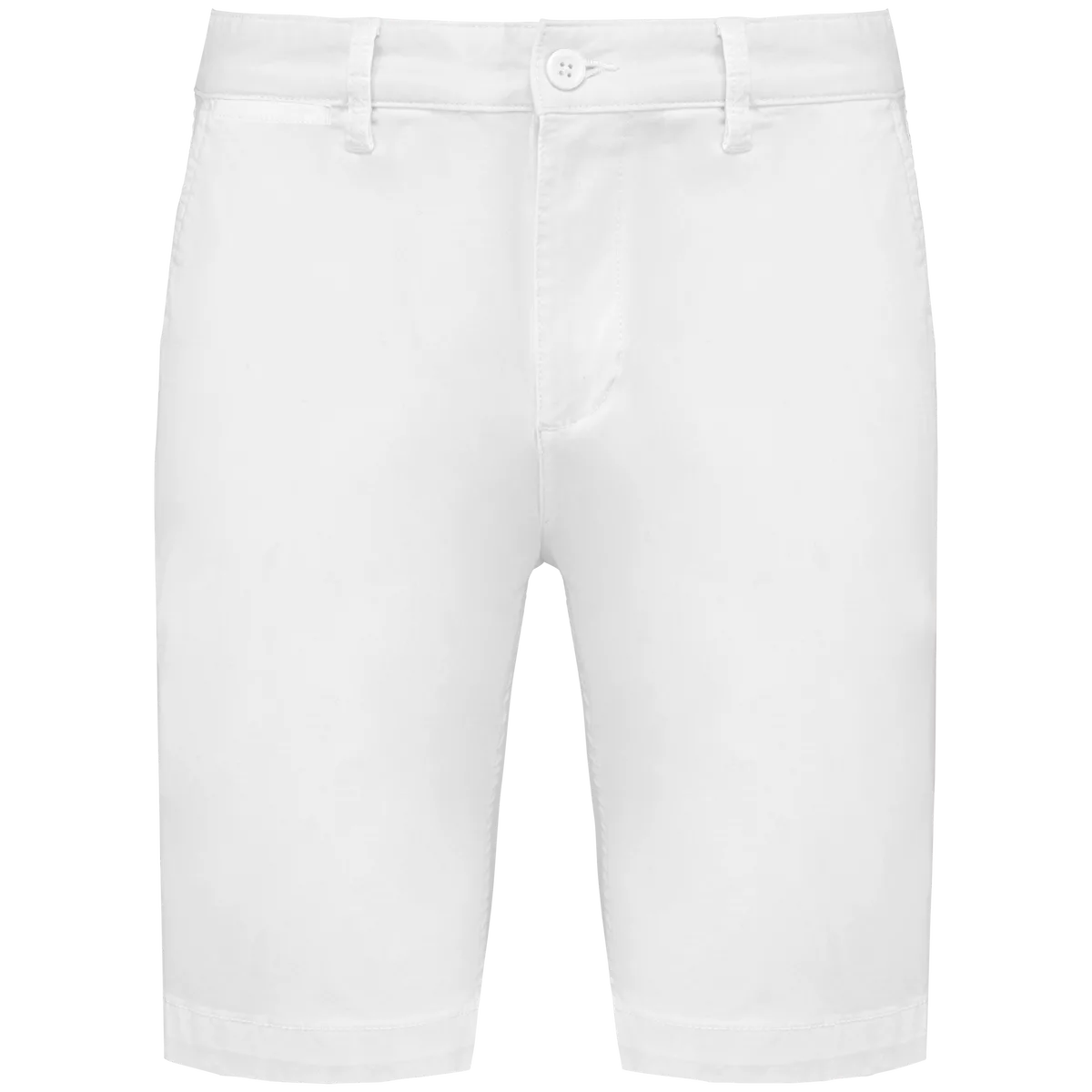 Heren chino bermudashorts White