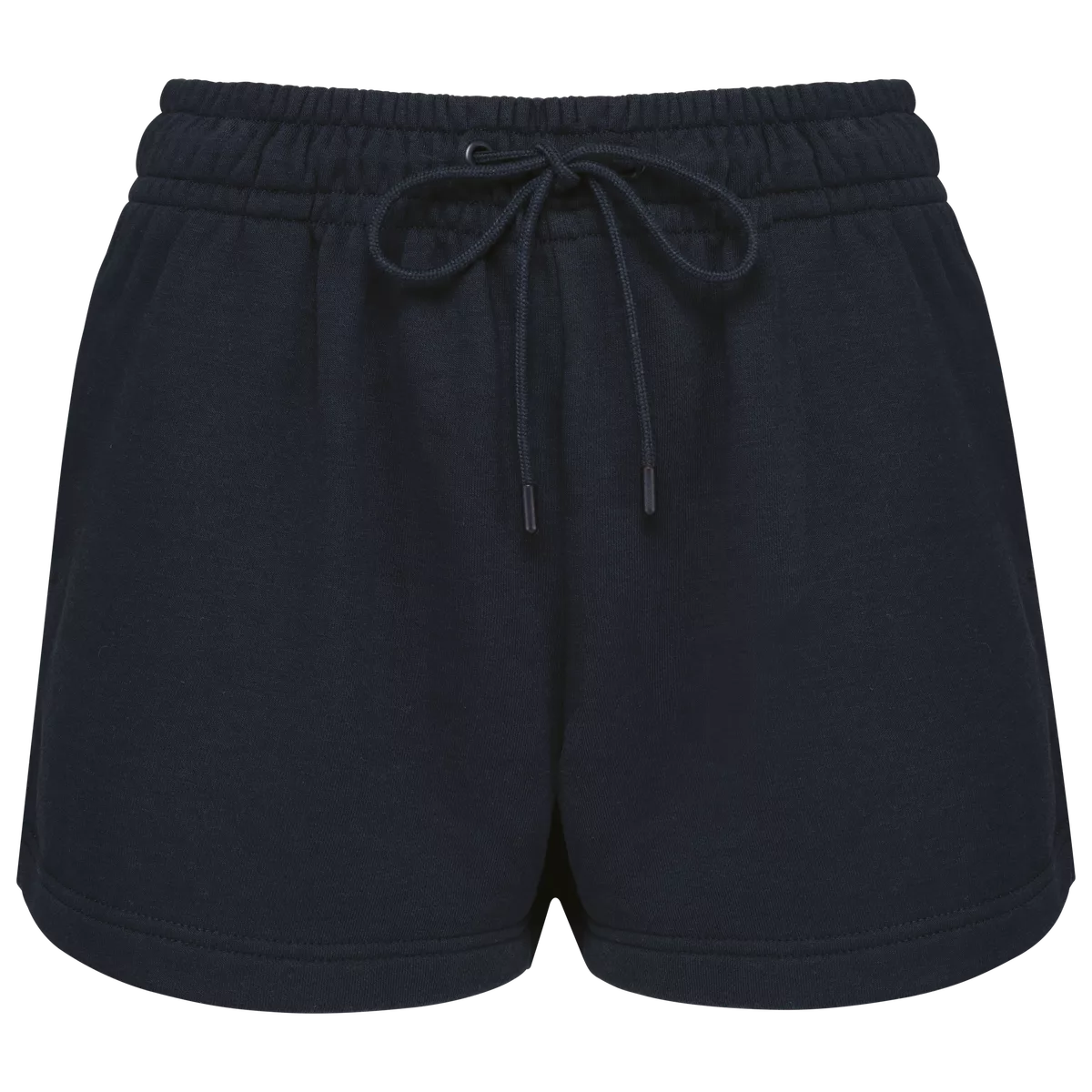 Ecologische damesshort van french terry Navy