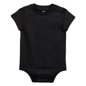 Babyromper korte mouwen Black
