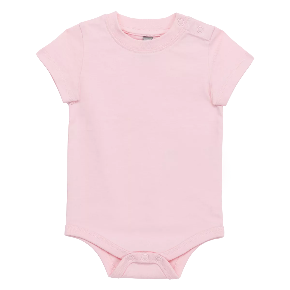 Babyromper korte mouwen Pale Pink