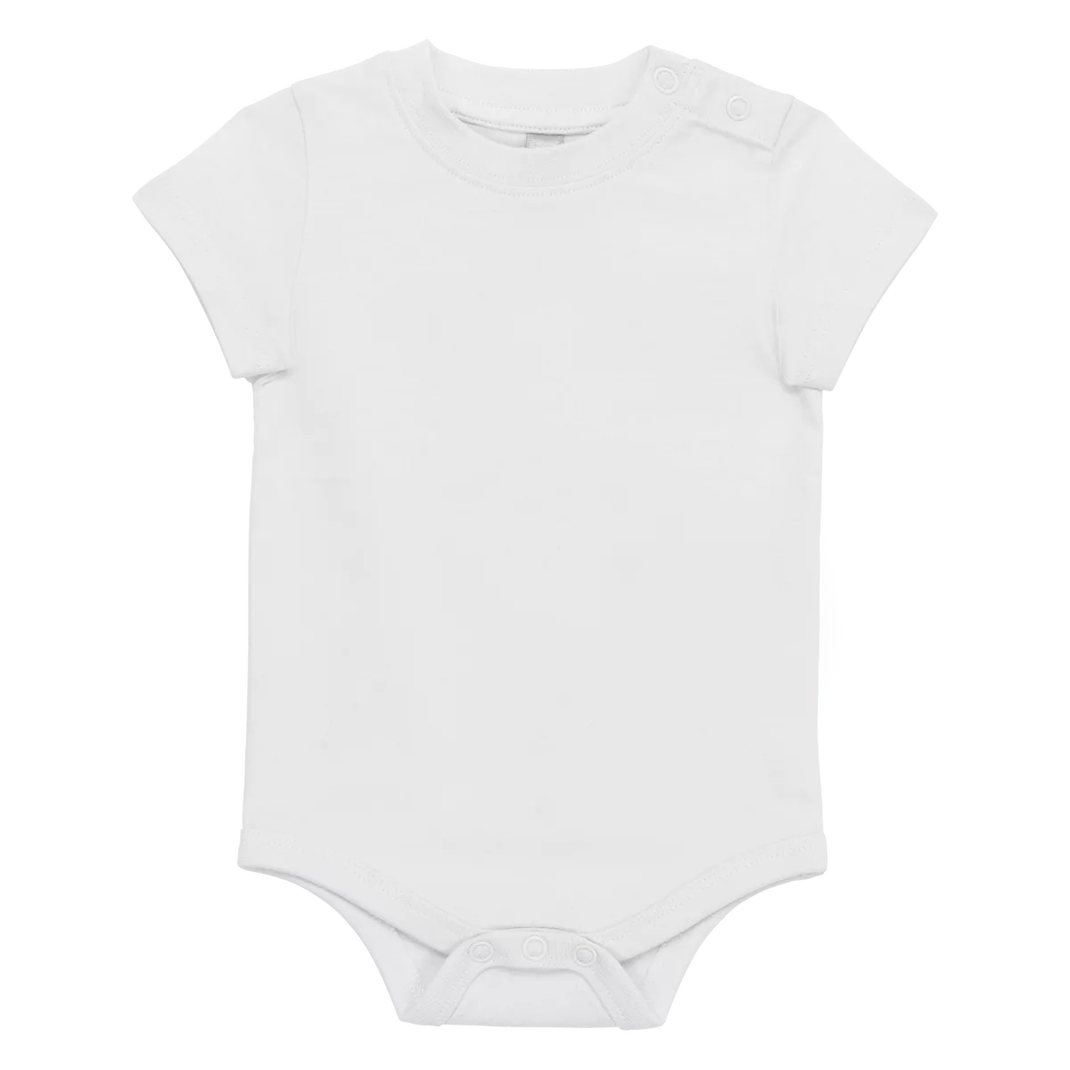 Babyromper korte mouwen White