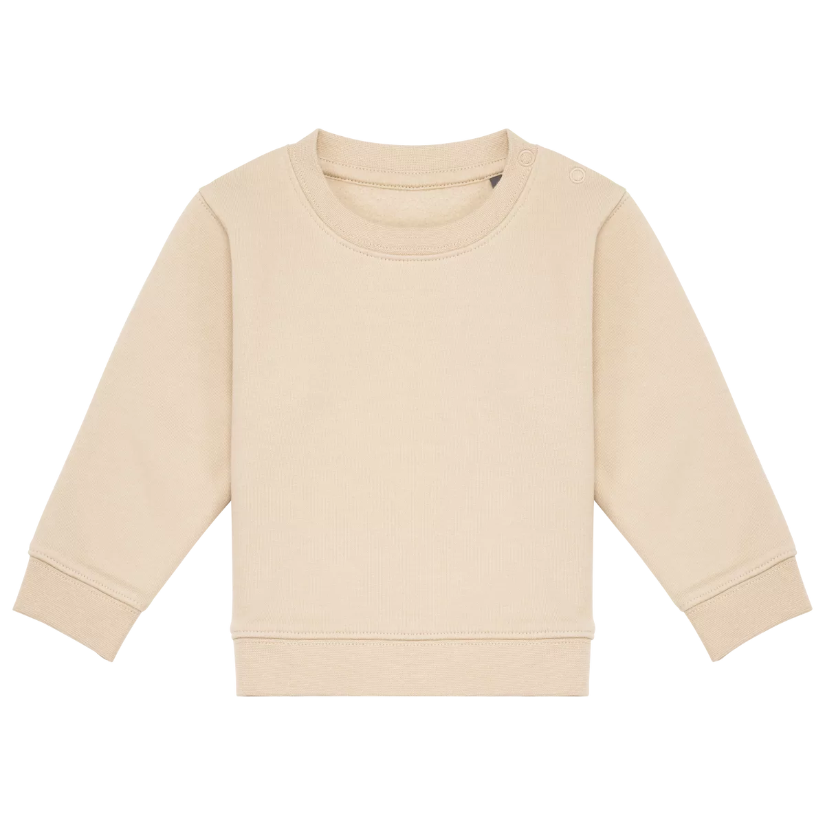 Ecologische baby sweater Light Sand