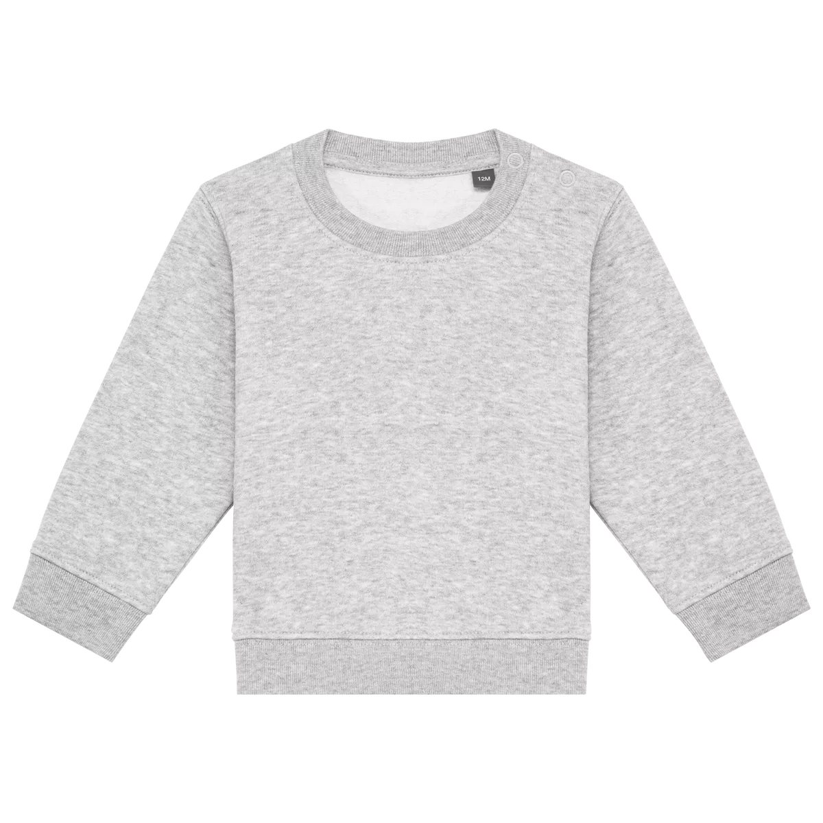 Ecologische baby sweater Oxford Grey