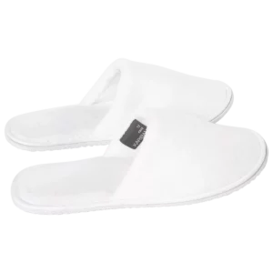 Uniseks badstofslippers White