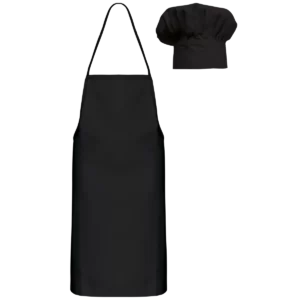 Chefkok-set voor kinderen Black