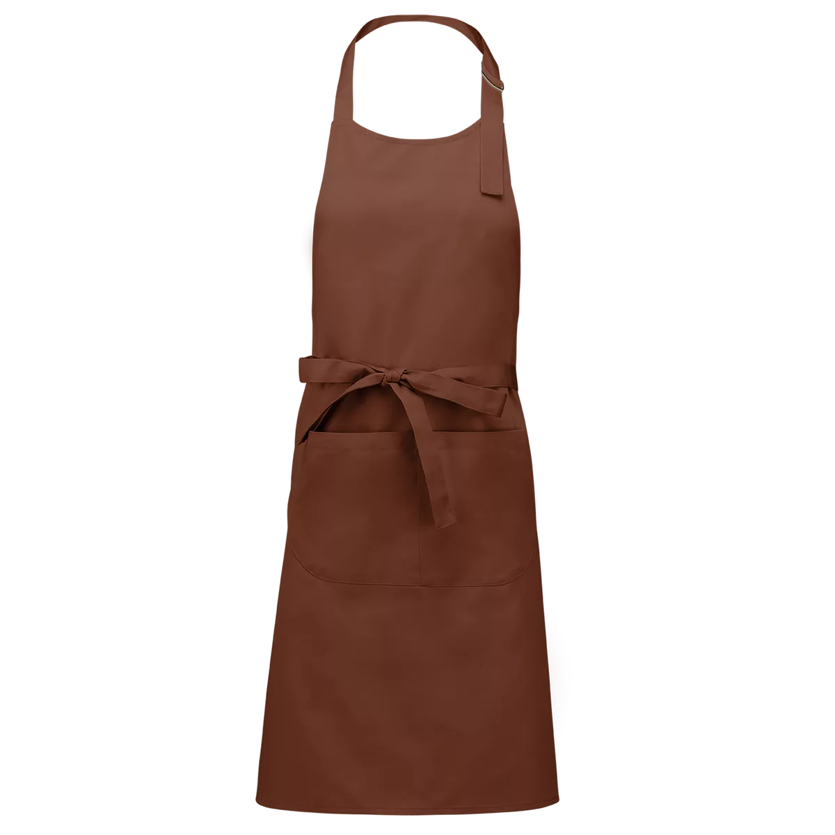 Schort van Polykatoen met zak Cacao