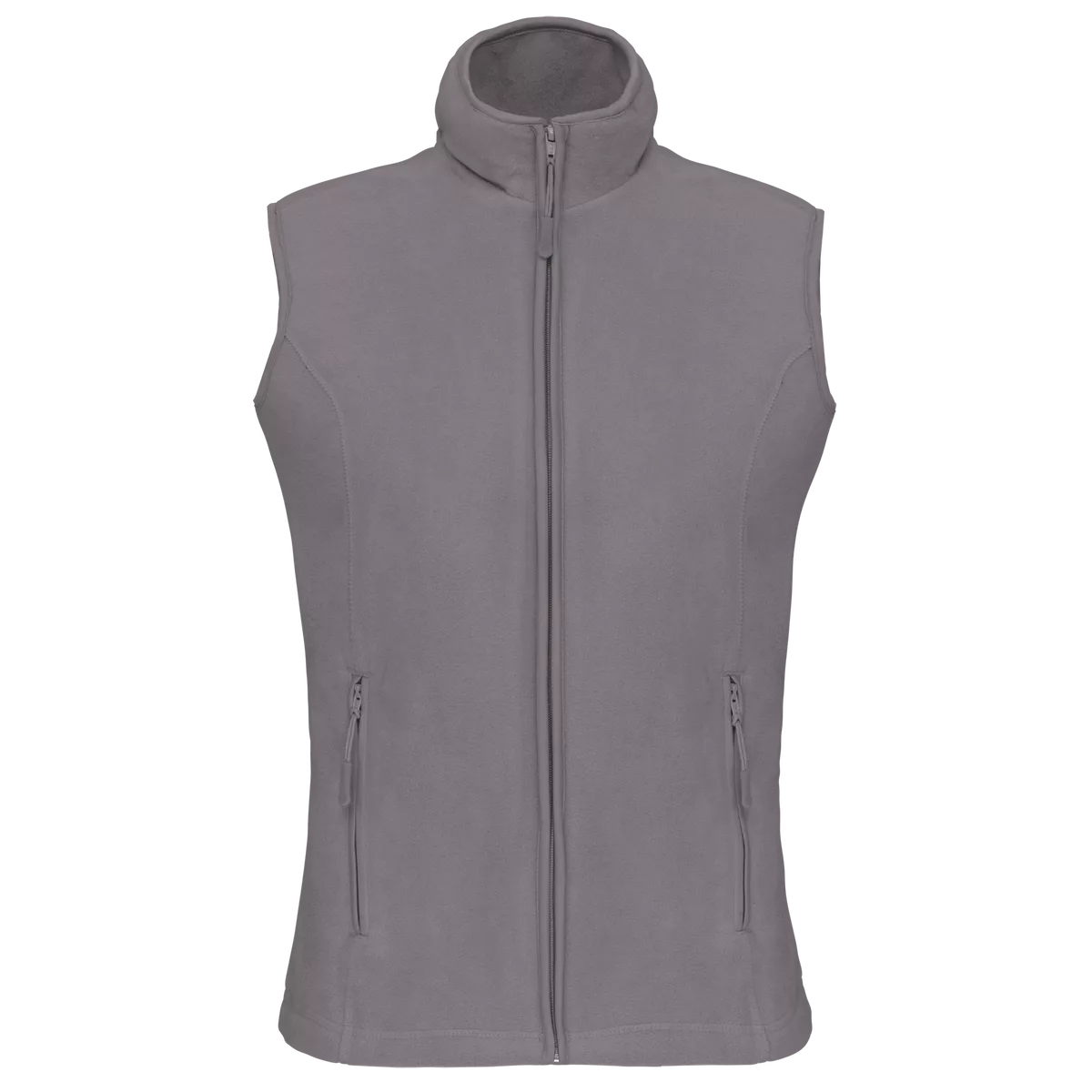 Bodywarmer van microfleece dames Convoy Grey