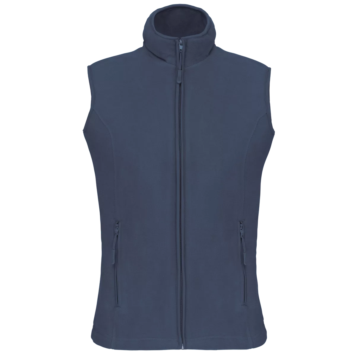 Bodywarmer van microfleece dames Deep Blue