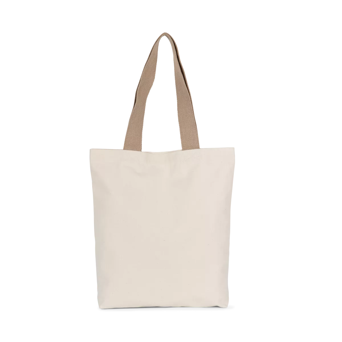 Gerecyclede shopper met platte bodem Ecume / Hemp