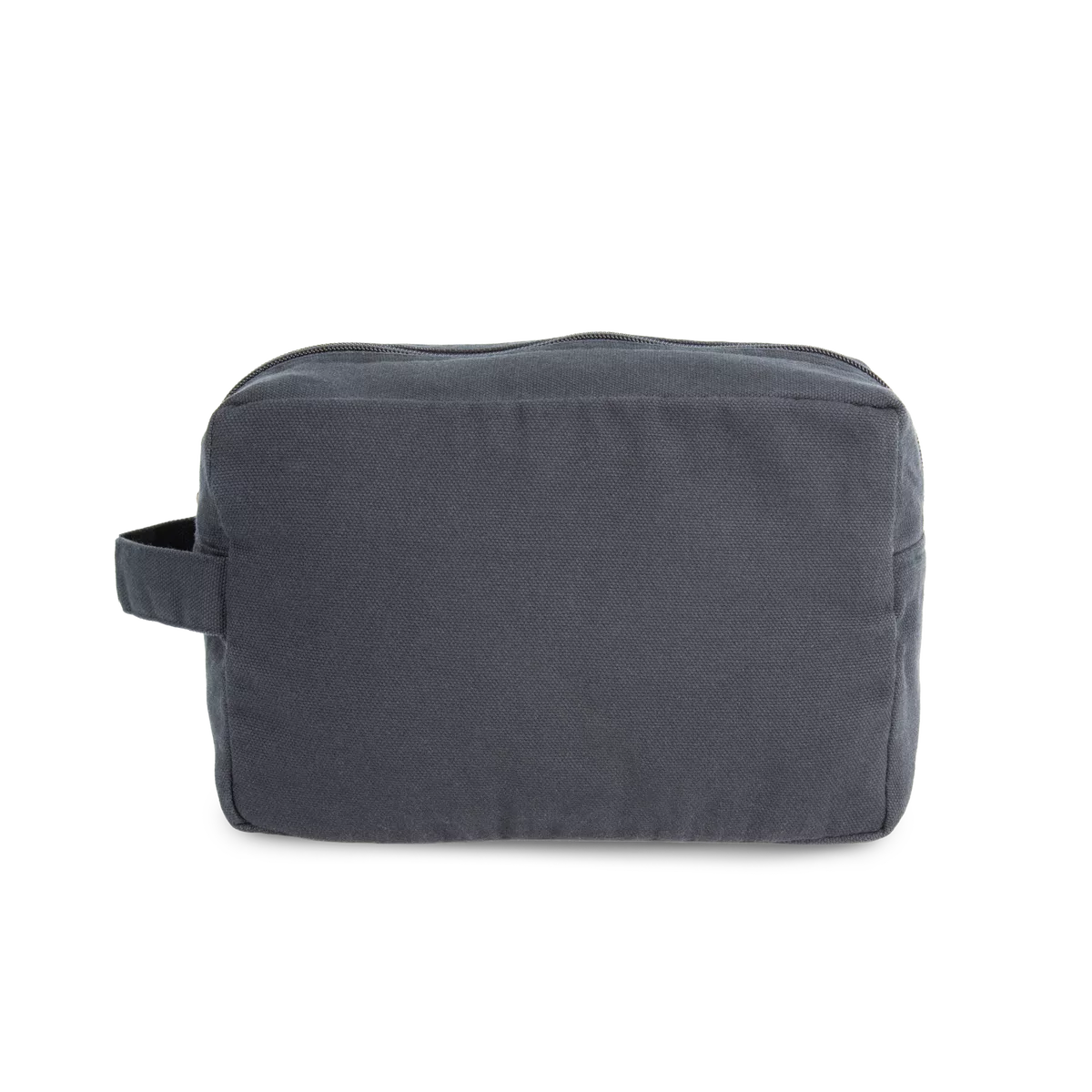 Toilettas van biologisch katoen. Washed Navy