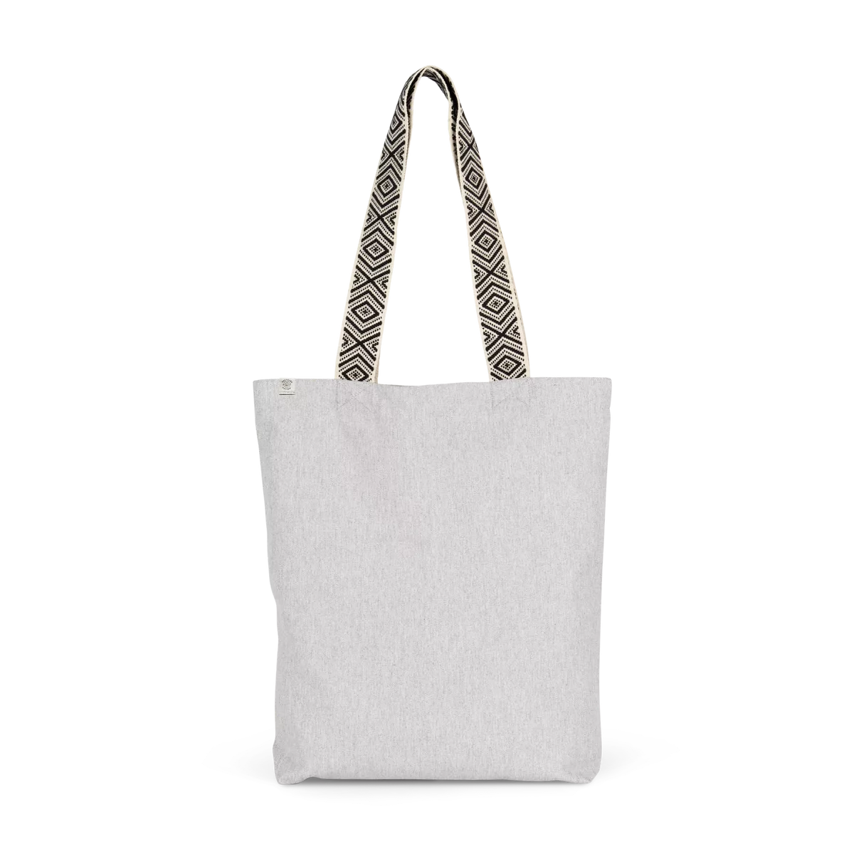 Gerecyclede shopper Pebble Grey / Ethnic Black