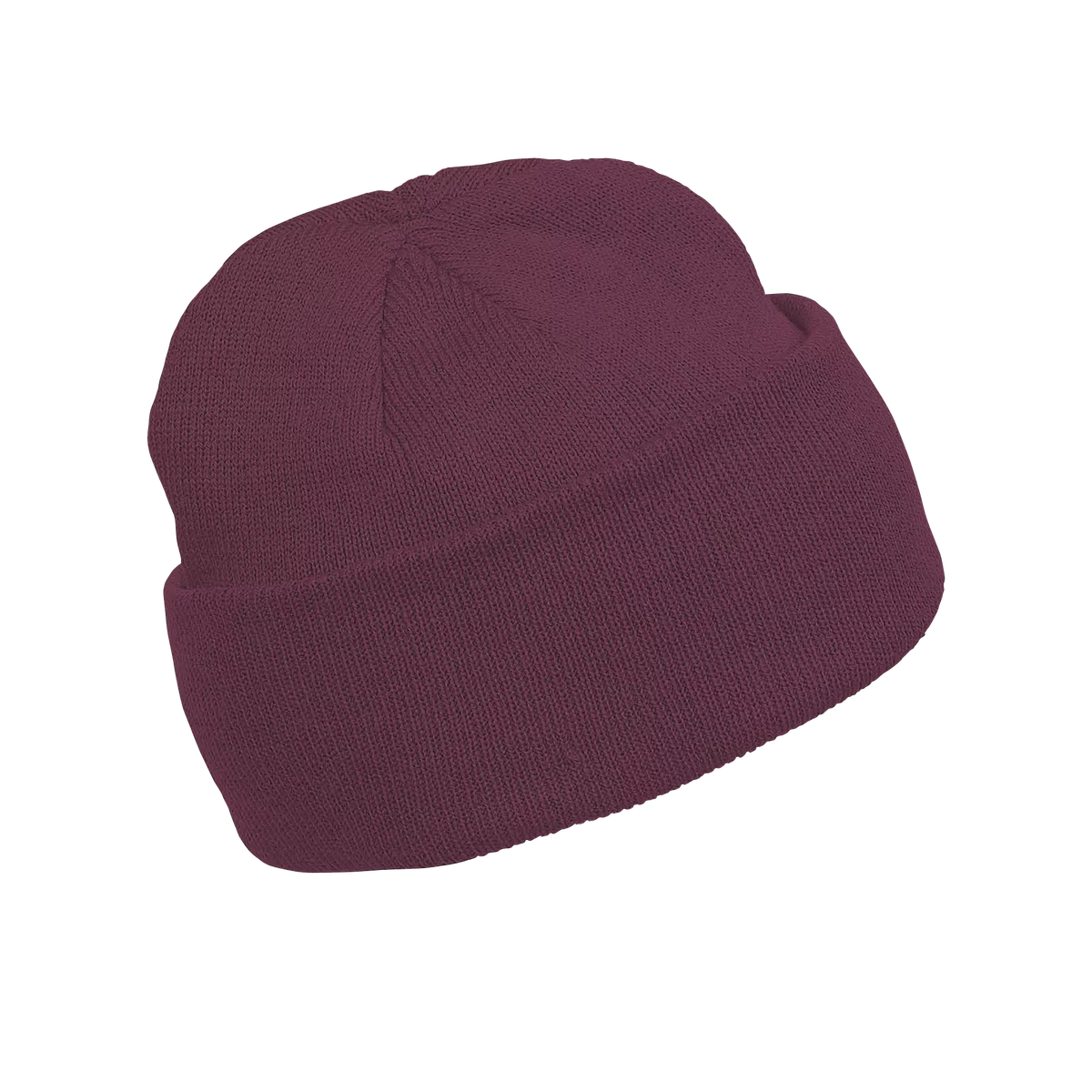 Gebreide muts Burgundy