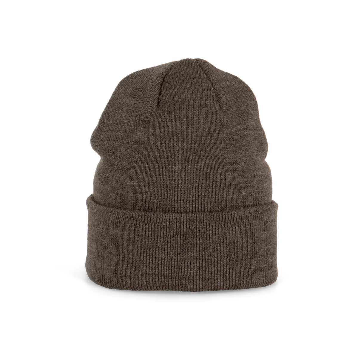 Gebreide muts Dark Khaki Heather