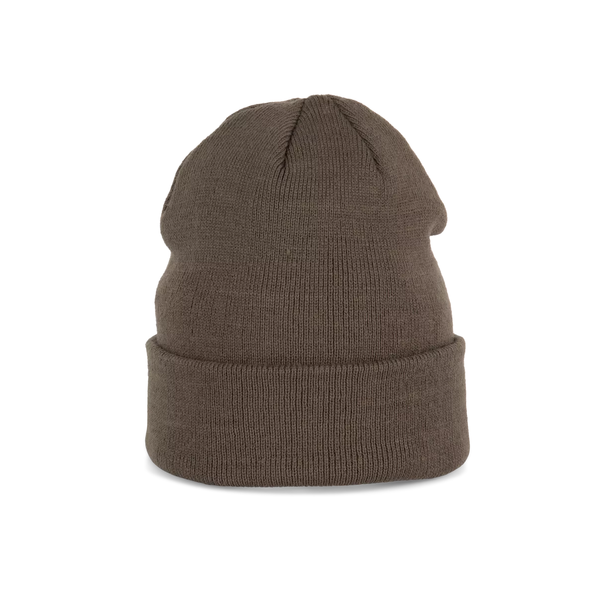 Gebreide muts Dark Khaki