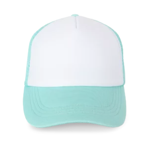 White / Pastel Cyan