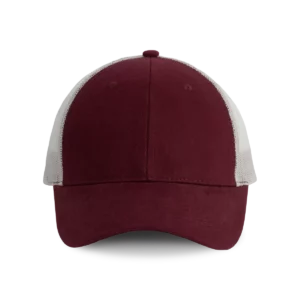 Burgundy / Light Grey