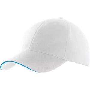 White / Aqua Blue