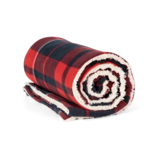 Red / Navy checked