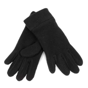 Fleecehandschoenen voor kind Black