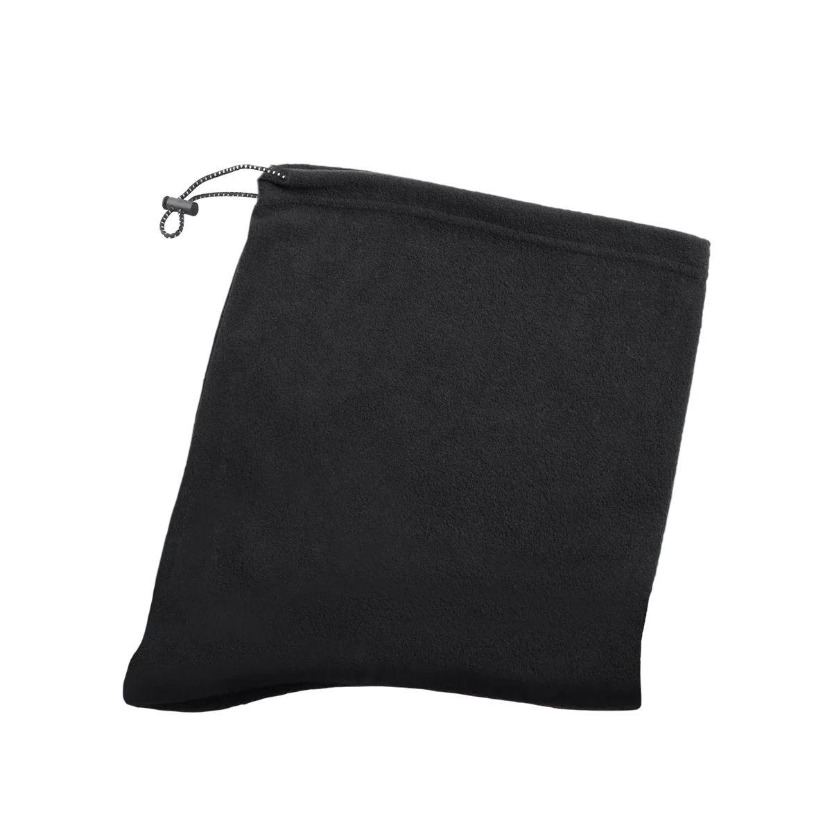 Gerecyclede fleece halswarmer Black