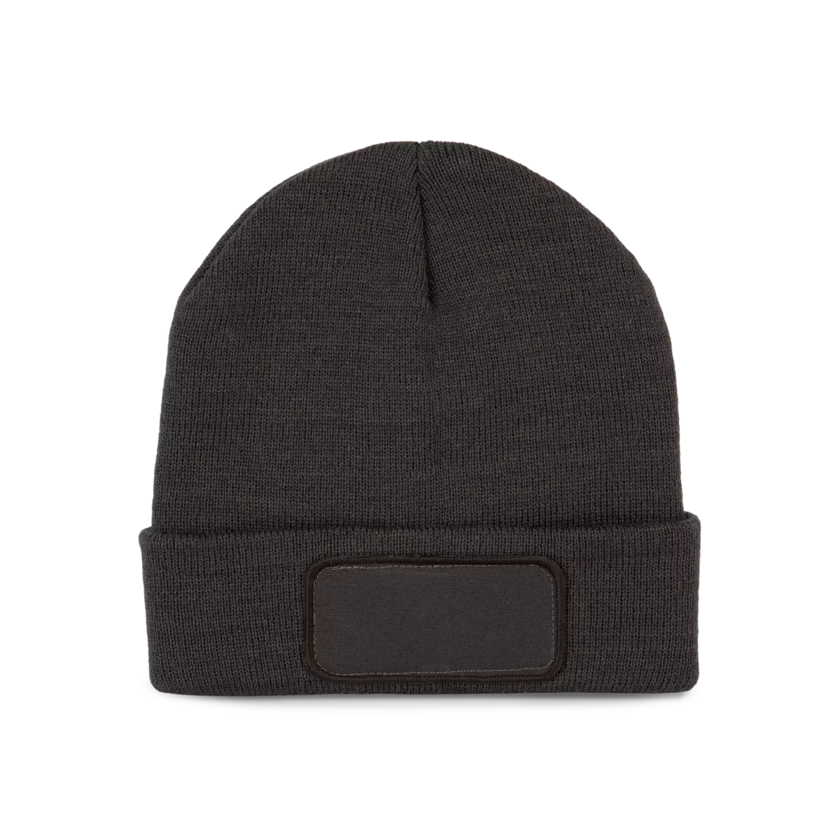 Gerecyclede muts met patch en Thinsulate™-voering Dark Grey